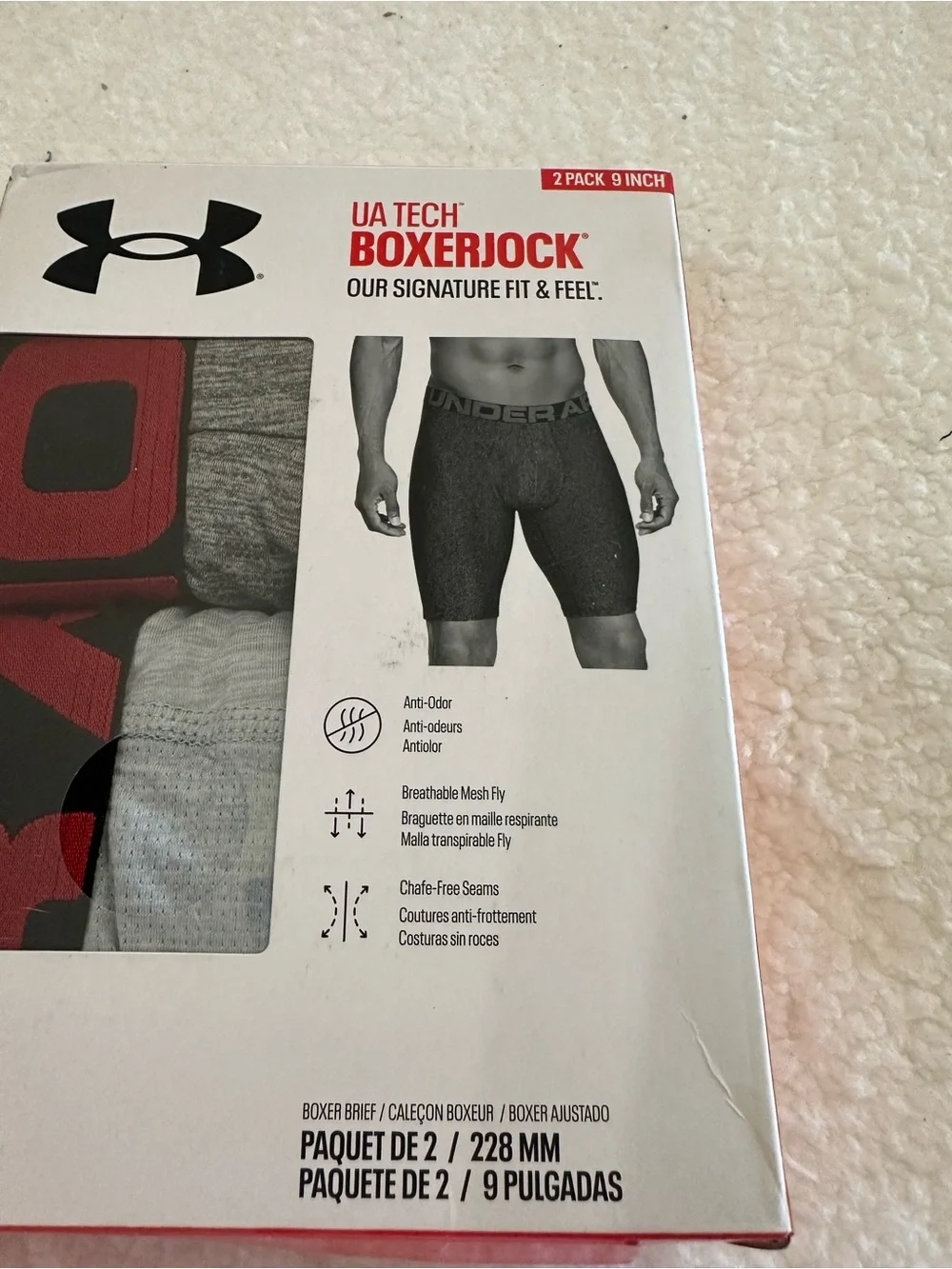 Men’s Under Armour UA Tech Boxerjock 2-Pack